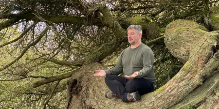 Meditation and breath work in the Yorkshire Dales